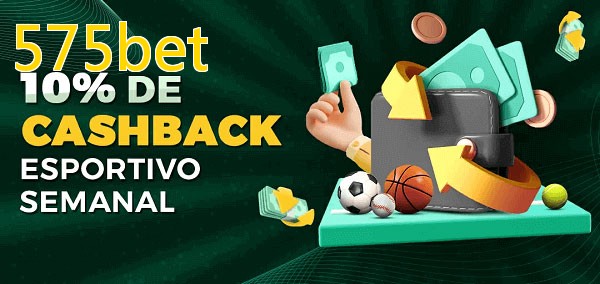 10% de bônus de cashback na 575bet